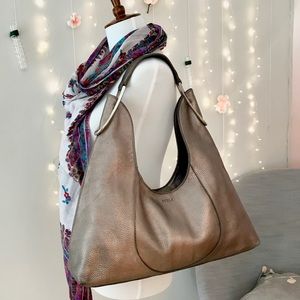 Authentic FURLA Leather Hobo Bag